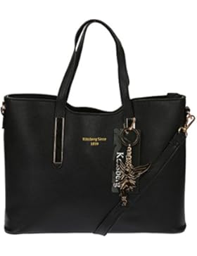 201216 Kossberg Damen Handtasche Henkeltasche Tasche