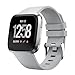 Produktbild Vicara für Fitbit Versa Armband,Ersatzzubehör Sportband Leicht einstellbar Silikonbänder für Fitbit Versa (Grau)