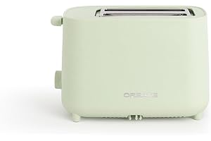 CREATE/TOAST STUDIO/Grille-pain Vert / 6 niveaux de puissance, tiroir ramasse-miettes, thermostat, décongélation, réchauffage, système de sécurité, 750W
