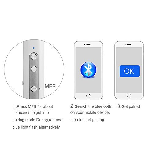 Auriculares Bluetooth 4 1 Auriculares Inal  mbricos Auriculares In Ear Auriculares Manos Libres Mejores Auriculares Deportivos con Micr  fono Incorporado de Alta Calidad y Cancelaci  n de Ruido para IPhone Ipad Samsung Huawei y Otros Smartphones