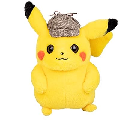 Bandai Pokémon 97563 Detective Pikachu Peluche 20,3 cm Multicolore