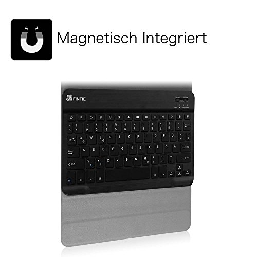 Fintie Blade X1 Samsung Galaxy Tab S2 8.0 Bluetooth Tastatur Hülle Keyboard Case – Ultradünn leicht SmartShell Ständer Schutzhülle mit magnetisch abnehmbar drahtloser Bluetooth Tastatur für Samsung Galaxy Tab S2 8.0 24,6 cm (8 Zoll) Tablet-PC, Schwarz - 5