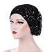 Produktbild Dressin_Hat Damen Spitze, Muslimische Rüschen, Chemomütze, Beanie-Schal, Turban-Kopf-Wickelmütze, 168, L