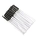 SONGQEE(TM) 50PCS Disposable Eyelash Mini Brush Mascara Wands Applicator Spoolers Makeup (Black)
