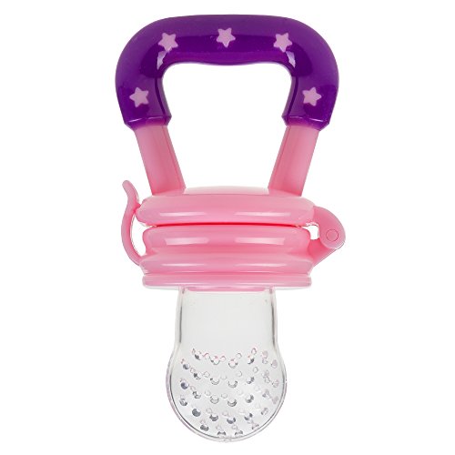 Fruchtsauger Schnuller für Obst und Gemüse in verschiedenen Farben mit gratis GESCHENKTASCHE - 2