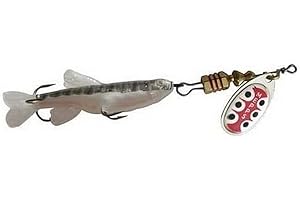 Mepps Aglia TW Minnow Natural Fish Spinner, T2 - 7gr