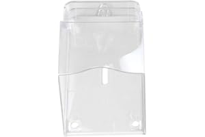 BELTI Coperchio Impermeabile per Campanello Senza Fili Campanello per Campanello Pulsante per Campanello Trasparente