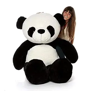 Hug N Feel Soft Toys Panda Teddy, Panda 3 Feet, Soft Toys, Teddy Bear 3 Feet For Girls, Soft Toys For Kids, Birthday Gift For Girls,Wife, Boyfriend, Husband (Panda, 3Feet).