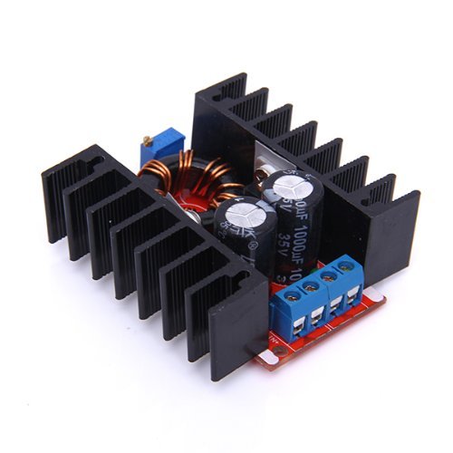 SODIAL(R) 150W DC 10-32V DC 12-35V einstellbar Schritt oben Steigern Leistung liefern ? Module - 4