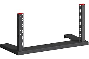 ‎MINI RACK Rack Magic - 19 Zoll Gestell - Mini Rack Stand 6 HE - Schwarz