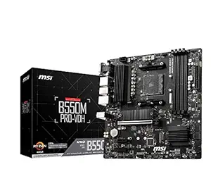 MSI B550M PRO-VDHAMD Socket AM4 MATX Gaming Motherboard