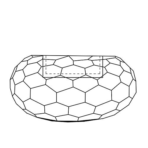Cut Kristall Gefäßes von donoucls, Tealight holder, 4x8cm Small (5x10cm Large) - 2