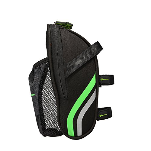 RockBros Fahrrad Satteltasche Hinter Fahrradtasche Schwarz Neu - 5