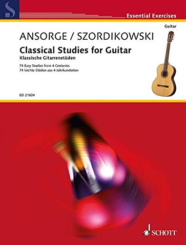 Klassische Gitarrenetüden: 74 leichte Etüden aus 4 Jahrhunderten. Gitarre. (Essential Exercises)