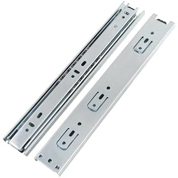 Double Fully Extension Ball Bearing Drawer Slide Runners Heavy