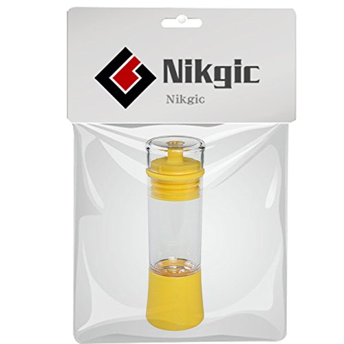 Nikgic Silikonpinsel Ölpinsel mit öl flasche Hitzebeständig Öl Flasche Bürste Grillbürste Backpinsel Kochen Backen BBQ Werkzeuge Ölpinsel - 7