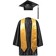 FLIPWORLD Kids Graduation Gown Costume Set with Cap and Stole for Convocation – Ideal for Boys and Girls – Perfect for School Events, Fancy Dress Competitions, and Role Play