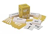 Jolly Phonics Cards: Set of 4 boxes in Precursive Letters by 