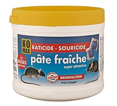 K-OMAX Raticide souricide pâte fraiche, Multicolore