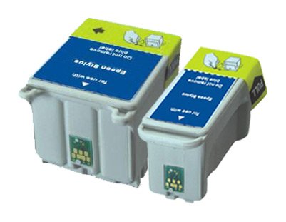 4x Epson Stylus C60 Kompatible Druckerpatronen - Schwarz / Colour