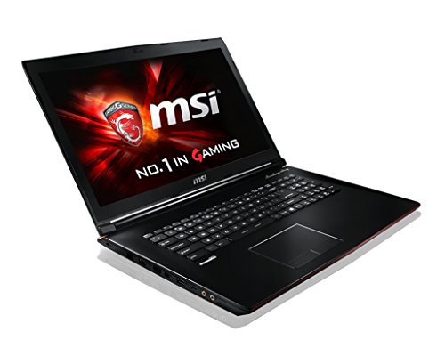 MSI GP72 6QE Leopard Pro 17 3-Inch Notebook  Black  -  i7-6700HQ  8 GB RAM  1000 GB HDD SDD  Windows 10 