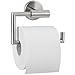 Produktbild VALNEO Design Toilettenpapierhalter aus Edelstahl, gebürstete Oberfläche, matt | 2 Jahre Zufriedenheitsgarantie | Klopapierrollenhalter / Klopapierhalter