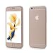 Produktbild OKCS®Premium Glamoures Sticker für das Apple iPhone 6, 6s Skin Handyfolie Protector Folie Schutzfolie Slim Sticker Film in Leather-Optik in Hermés Beige