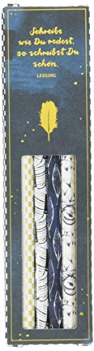 Bleistift-Set mit Sprüchen - BücherLiebe