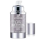 Art Naturals Enhanced Retinol Cream Moisturizer 2.5% with 20% Vitamin C & Hyaluronic Acid 50ml - Best Anti Wrinkle, Anti Aging Serum for Face & Sensitive Skin -Clinical Strength Organic Ingredients
