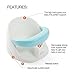 Karibu Swivel Baby Bath Seat 360 Degree with Removable Front Bar (Blue)