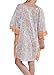 Cotton Beach Kaftan Floral & Zig Zag