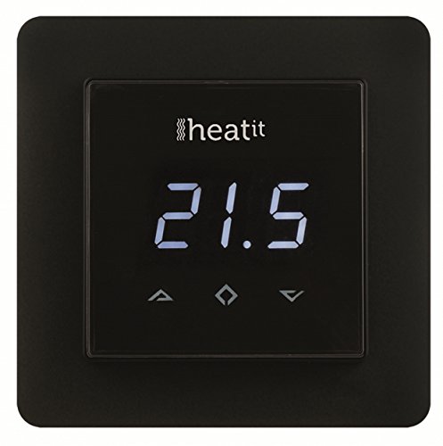 Preisvergleich Produktbild Heatit HEAE5430498-B Wandthermostat, 3600 W, 230 V, schwarz