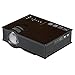 Produktbild Jamicy  Beamer, Mini Projektor, tragbarer Projektor, 1080P UC40 + HD Heimkino HDMI AV USB VGA SD LED Projektor, Helligkeit: 800 Lumen, Kontrastverhältnis 800: 1 (Schwarz)
