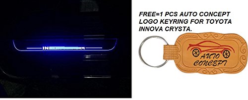 PREMIUM QUALITY NEW INNOVA CRYSTA NEON FOOT STEP WITH LIGHT ORIGINAL TYPE+AUTO CONCEPT LOGO KEYRING FOR TOYOTA INNOVA CRYSTA RS.2999 (57.00% Off) - Amazon