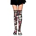 Produktbild SDGSS Tube Knee High Socken Long 19.7inch/50cm Chinese Crested Dog Valentines Cupcakes Compression Socken,Knee High Compression Sock for Women & Men - Best for Running,Athletic Sports,Crossfit,Flight