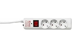 Zabezpieczenie przeciwprzepięciowe SALICRU SPS SAFE 3, gniazda wtykowe 3x