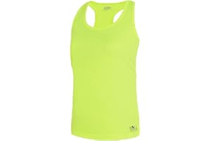 My Custom Style Canotta Canottiera Poliestere Sport Donna Gialla Fluo.Taglia M