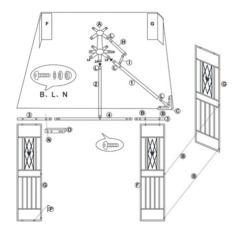 Preisvergleich Produktbild Ersatzteile fuer Pavillion „Turin“ (Eckverbinder „C“)