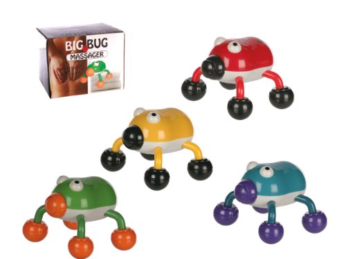 Novelty Hand Held Vibrating Red Bug Massager - Ideal For You Or Would Make a Ideal Christmas or Birthday Gift / Present