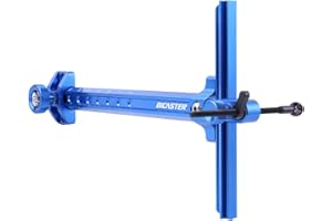 Viseurs de tir à l'arc recurve 22,9 cm en aluminium ambidextre à réglage rapide