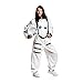 Produktbild Kostümplanet® Astronauten-Kostüm für Damen Astronautin-Kostüm Weltraum Overall Karnevalsokstüm Größe L