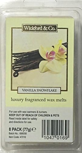 WICKFORD &amp; CO CANDLE - Vanilla Snowflake 8 Wax Melts
