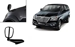 Autopearl Car Bonnet Mirror for Innova 2013-15 (Black)