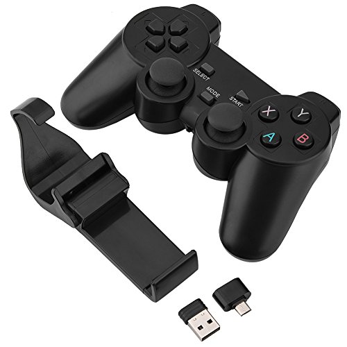 Preisvergleich Produktbild Asixx Wireless Gamepad, Kabellos Gaming Controller Unterstützung allgemeine Spiele wie Computer, Mobiltelefone und TV-Boxen für Android Smart-TVs, Professionelle Spiele-Adapter