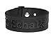 Produktbild FC Schalke 04 Armband Leder schwarz