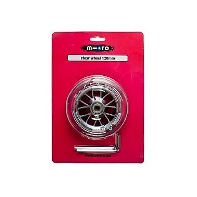 Micro Piece detachee Trottinette Roue Transparente 120mm Sprite