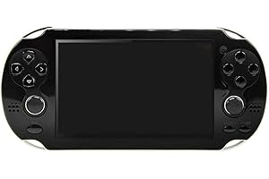 KYLEWO Handheld Spielekonsole, 4,3 Zoll Retro Spielekonsole Eingebaute 3000 Spiele, 8G Videospiel Player, bestes Geburtstagsgeschenk Kinder Erwachsene