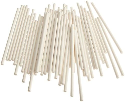Rcdxing Approx.100 pcs 6-inch Cookie Sticks Lollipop Sticks Cake Pops