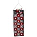 Produktbild Multistore 2002 Adventskalender Mäuse aus Textil, mit 24 Fächern zum Selbstbefüllen, B29xH80cm, Weihnachtskalender zum Hinhängen