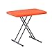 Produktbild Laptoptisch Klapptisch, Höhenverstellbarer Klapptisch Campingmöbel Als Gartentisch, Home Kleiner Tisch, Kindertisch, Schreibtisch, Esstisch, Reisetisch. (100 Kg Ladekapazität) ( Farbe : A-orange )
